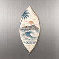 She's Choosing Honolulu Magnet | Sparse Pointillism | S469-M