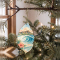 She's Choosing Honolulu Ornament | Restrained Watercolor | S472-O