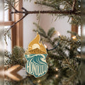 She's Choosing Honolulu Ornament | Typographic Illustration | S477-O