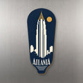 She's Choosing Atlanta Magnet | Negative-Space Silhouette | S479-M