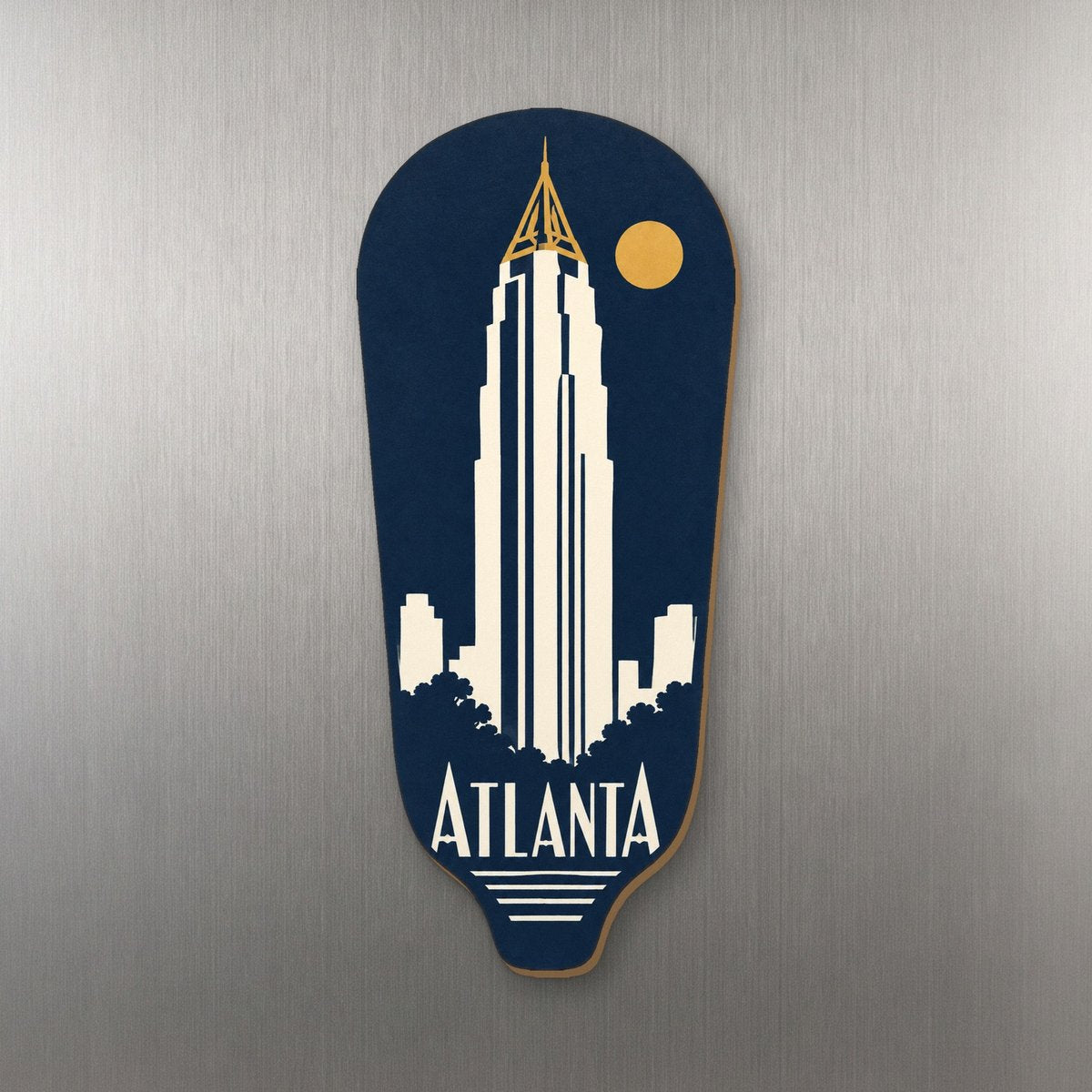 She's Choosing Atlanta Magnet | Negative-Space Silhouette | S479-M