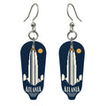 She's Choosing Atlanta Earrings | Negative-Space Silhouette | S479