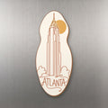 She's Choosing Atlanta Magnet | Continuous-Line Drawing | S480-M
