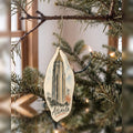 She's Choosing Atlanta Ornament | Loose Contour Sketch | S481-O