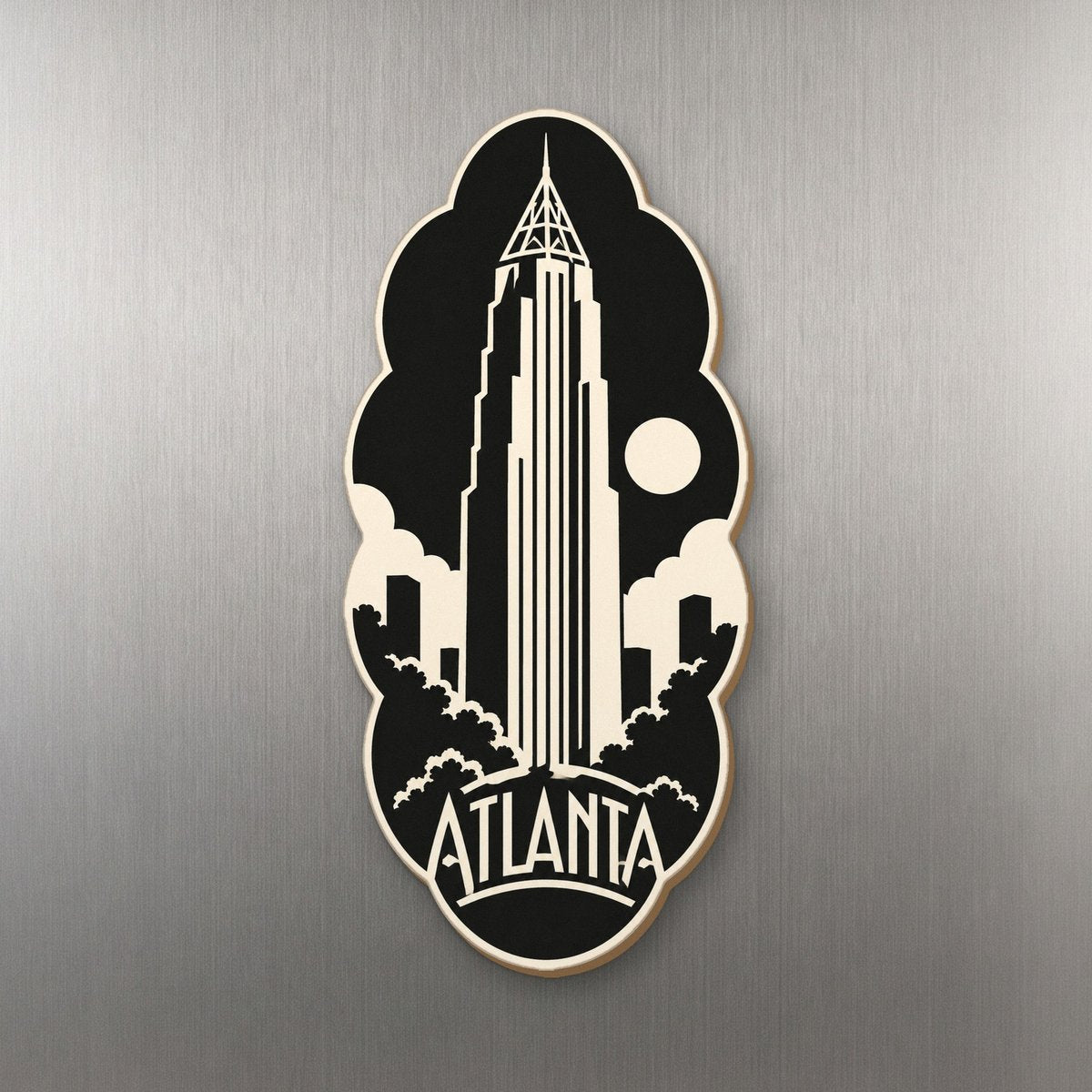 She's Choosing Atlanta Magnet | Notan | S482-M