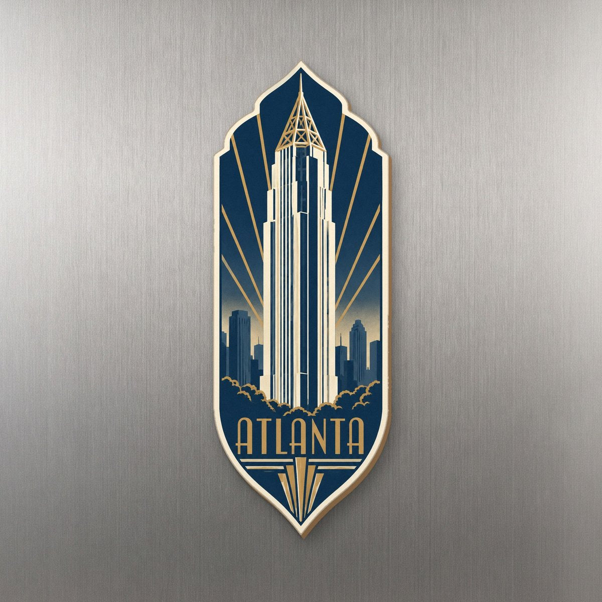 She's Choosing Atlanta Magnet | Art Deco | S483-M