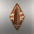 She's Choosing Atlanta Magnet | Woodcut | S484-M