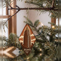 She's Choosing Atlanta Ornament | Woodcut | S484-O