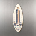 She's Choosing Atlanta Magnet | Sparse Pointillism | S487-M