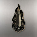 She's Choosing Atlanta Magnet | Scratchboard | S488-M