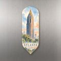 She's Choosing Atlanta Magnet | Restrained Watercolor | S490-M