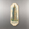 She's Choosing Atlanta Magnet | Pen and Watercolor Wash | S491-M