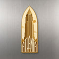 She's Choosing Atlanta Magnet | Typographic Illustration | S495-M
