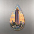 She's Choosing Atlanta Magnet | Colored Pencil over Gouache | S496-M