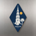 She's Choosing Charleston Magnet | Negative-Space Silhouette | S497-M