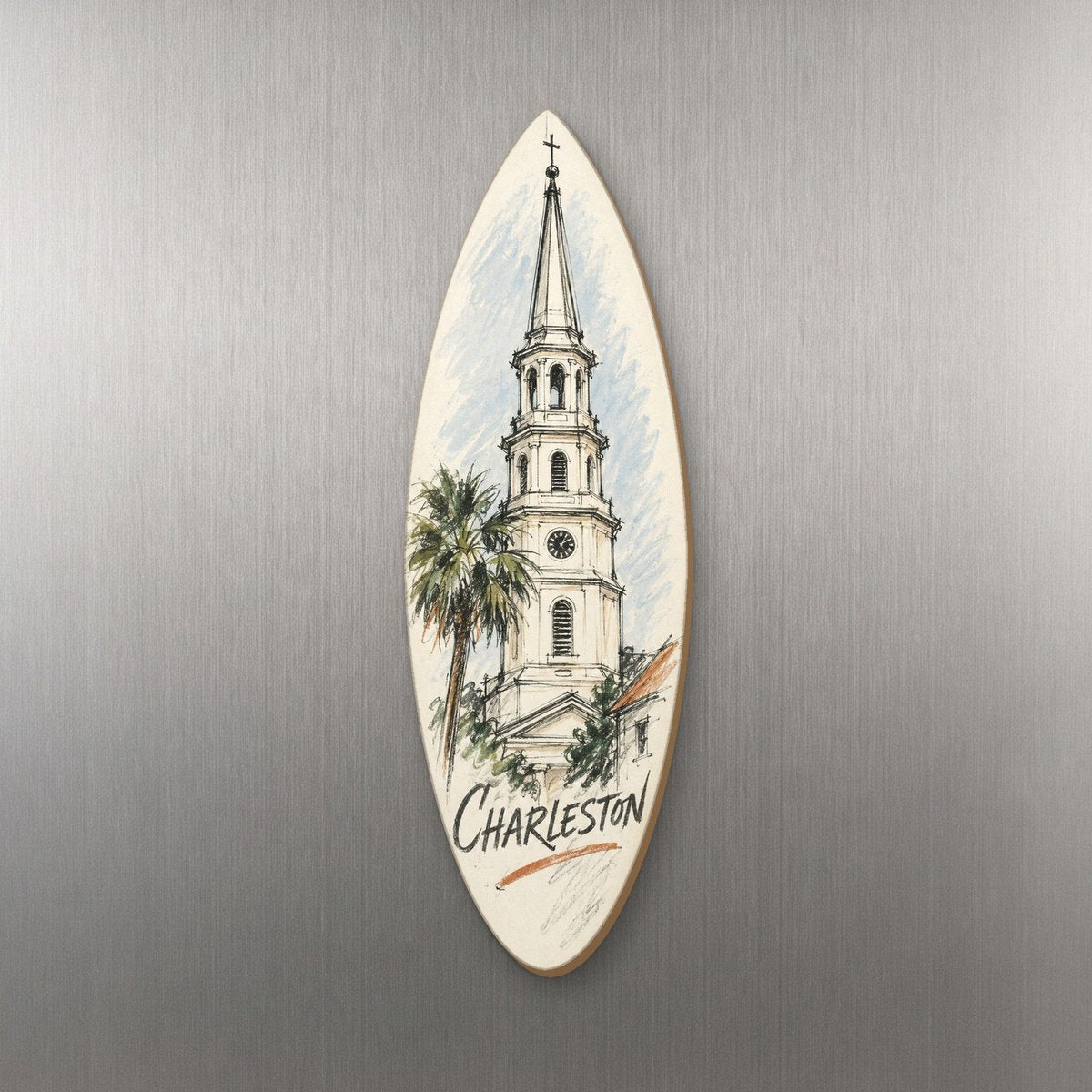 She's Choosing Charleston Magnet | Loose Contour Sketch | S499-M