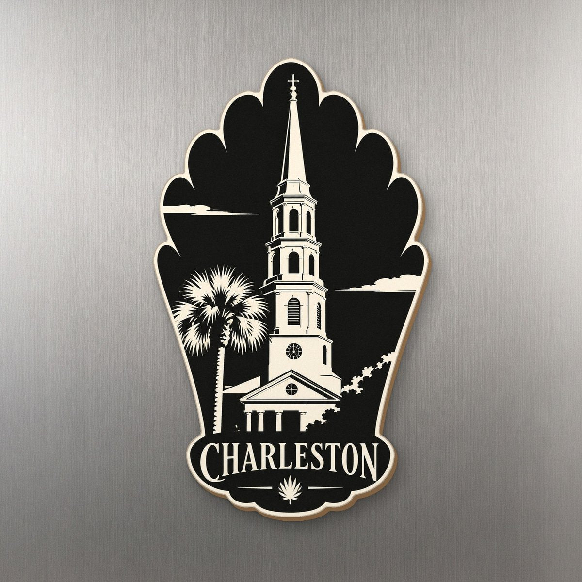 She's Choosing Charleston Magnet | Notan | S500-M