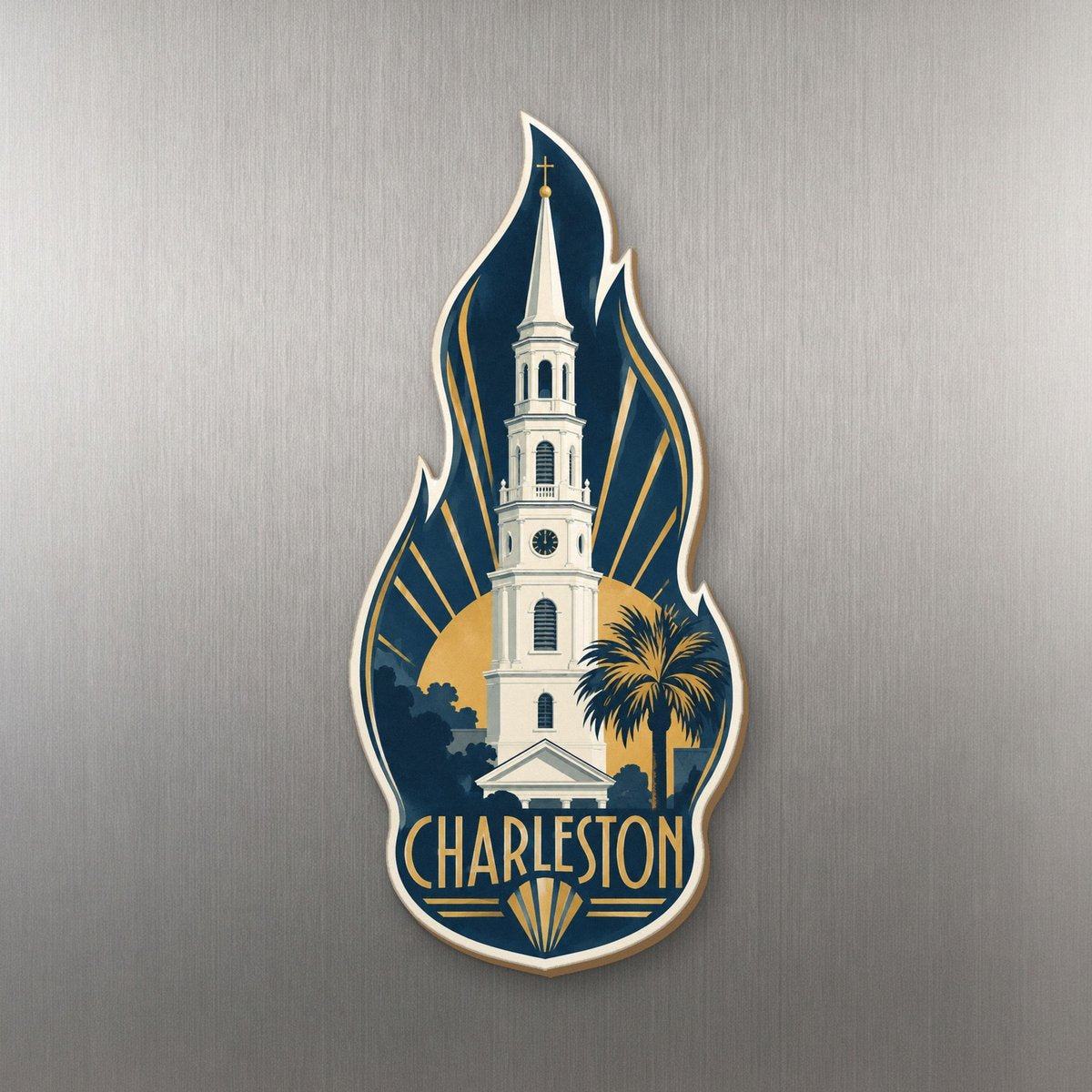 She's Choosing Charleston Magnet | Art Deco | S501-M