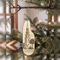 She's Choosing Charleston Ornament | Etching-Inspired Linework | S504-O