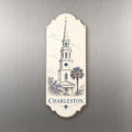 She's Choosing Charleston Magnet | Sparse Pointillism | S505-M