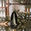 She's Choosing Charleston Ornament | Scratchboard | S506-O
