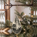 She's Choosing Charleston Ornament | Charcoal Gesture | S507-O