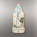 She's Choosing Charleston Magnet | Restrained Watercolor | S508-M