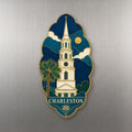 She's Choosing Charleston Magnet | Cloisonné-Inspired Graphic | S512-M
