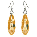 She's Choosing Charleston Earrings | Typographic Illustration | S513