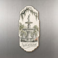 She's Choosing Savannah Magnet | Loose Contour Sketch | S517-M