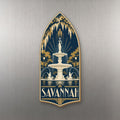 She's Choosing Savannah Magnet | Art Deco | S519-M