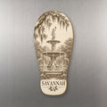 She's Choosing Savannah Magnet | Etching-Inspired Linework | S522-M