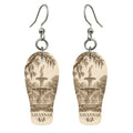 She's Choosing Savannah Earrings | Etching-Inspired Linework | S522