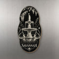 She's Choosing Savannah Magnet | Scratchboard | S524-M