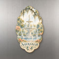 She's Choosing Savannah Magnet | Restrained Watercolor | S526-M