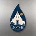 She's Choosing Santa Fe Magnet | Negative-Space Silhouette | S533-M