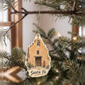She's Choosing Santa Fe Ornament | Loose Contour Sketch | S535-O
