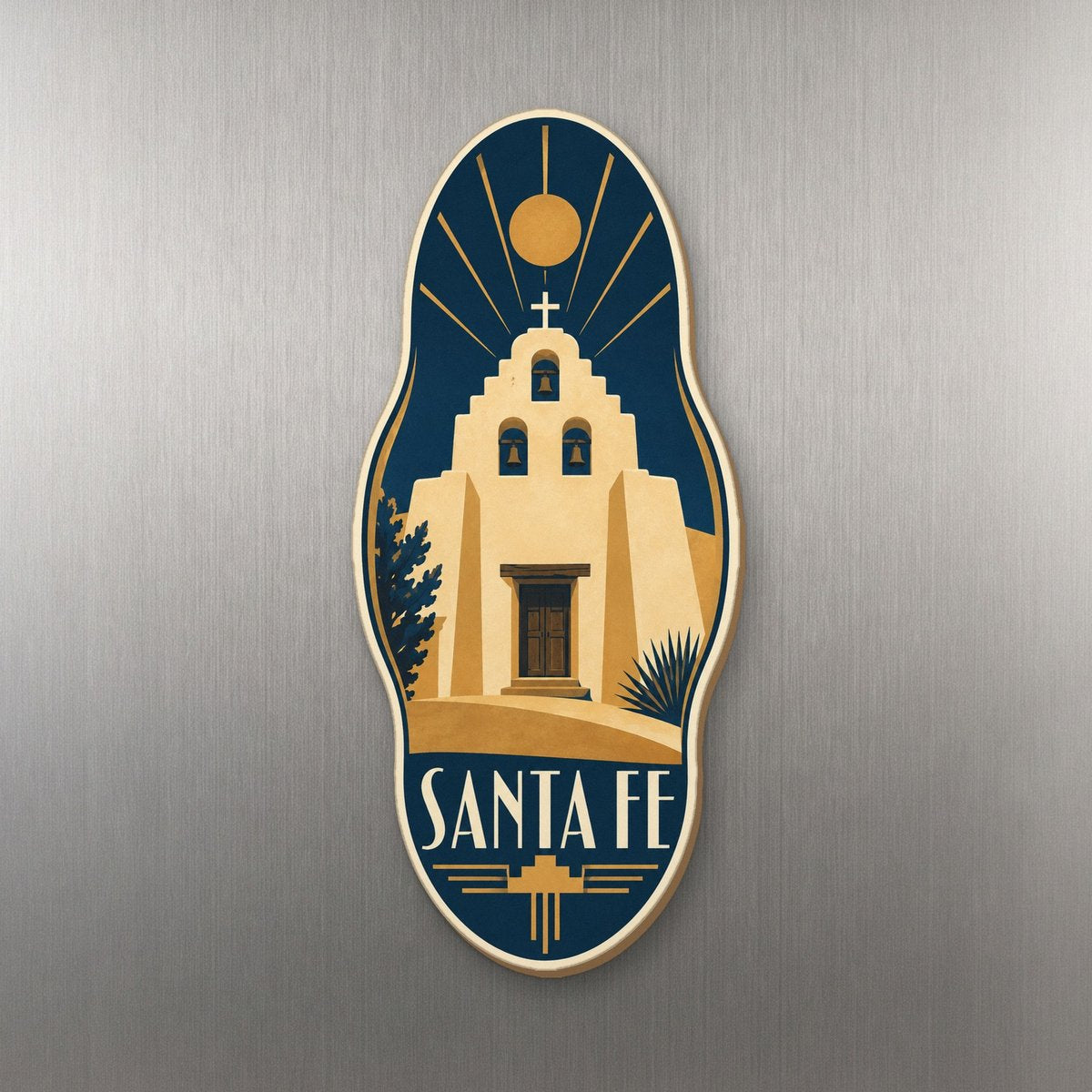 She's Choosing Santa Fe Magnet | Art Deco | S537-M