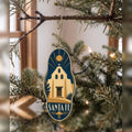 She's Choosing Santa Fe Ornament | Art Deco | S537-O