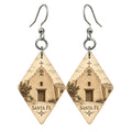 She's Choosing Santa Fe Earrings | Etching-Inspired Linework | S540