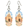 She's Choosing Santa Fe Earrings | Restrained Watercolor | S544