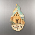 She's Choosing Santa Fe Magnet | Pen and Watercolor Wash | S545-M