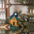 She's Choosing Santa Fe Ornament | Cloisonné-Inspired Graphic | S548-O