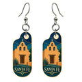 She's Choosing Santa Fe Earrings | Cloisonné-Inspired Graphic | S548