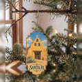 She's Choosing Santa Fe Ornament | Colored Pencil over Gouache | S550-O