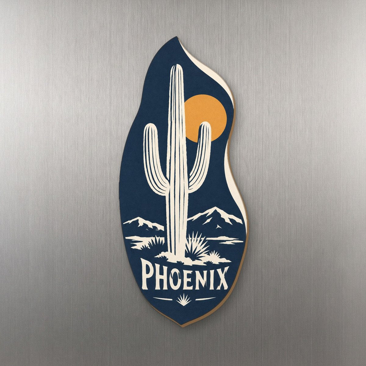 She's Choosing Phoenix Magnet | Negative-Space Silhouette | S551-M
