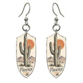 She's Choosing Phoenix Earrings | Loose Contour Sketch | S553