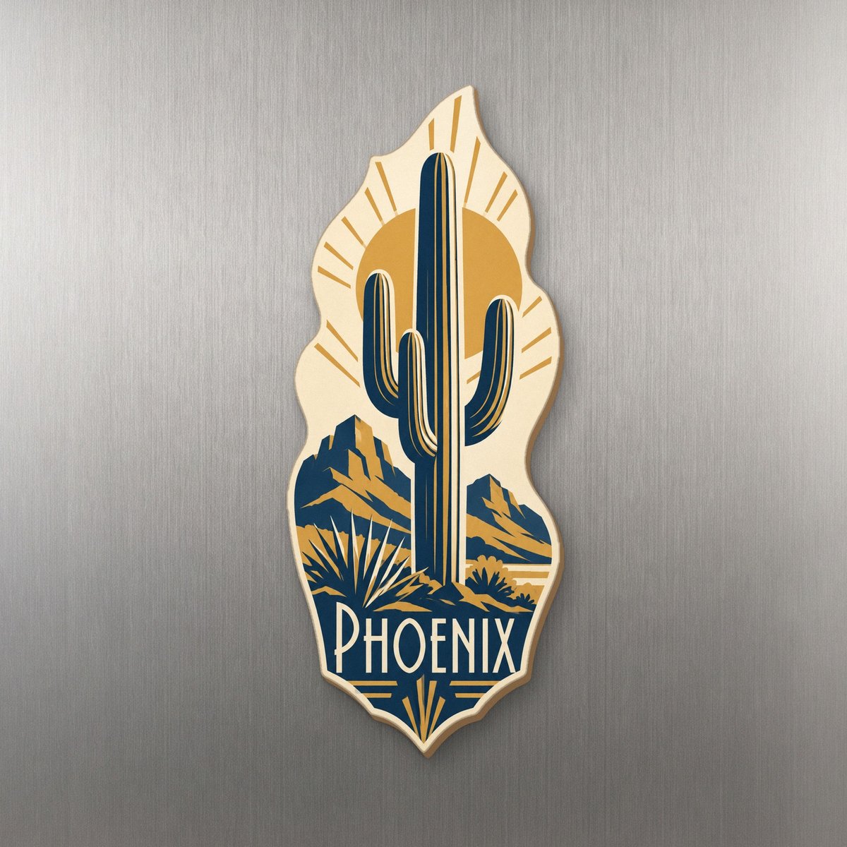 She's Choosing Phoenix Magnet | Art Deco | S555-M