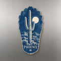 She's Choosing Phoenix Magnet | Cyanotype-Inspired | S557-M