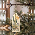 She's Choosing Phoenix Ornament | Pen and Watercolor Wash | S563-O